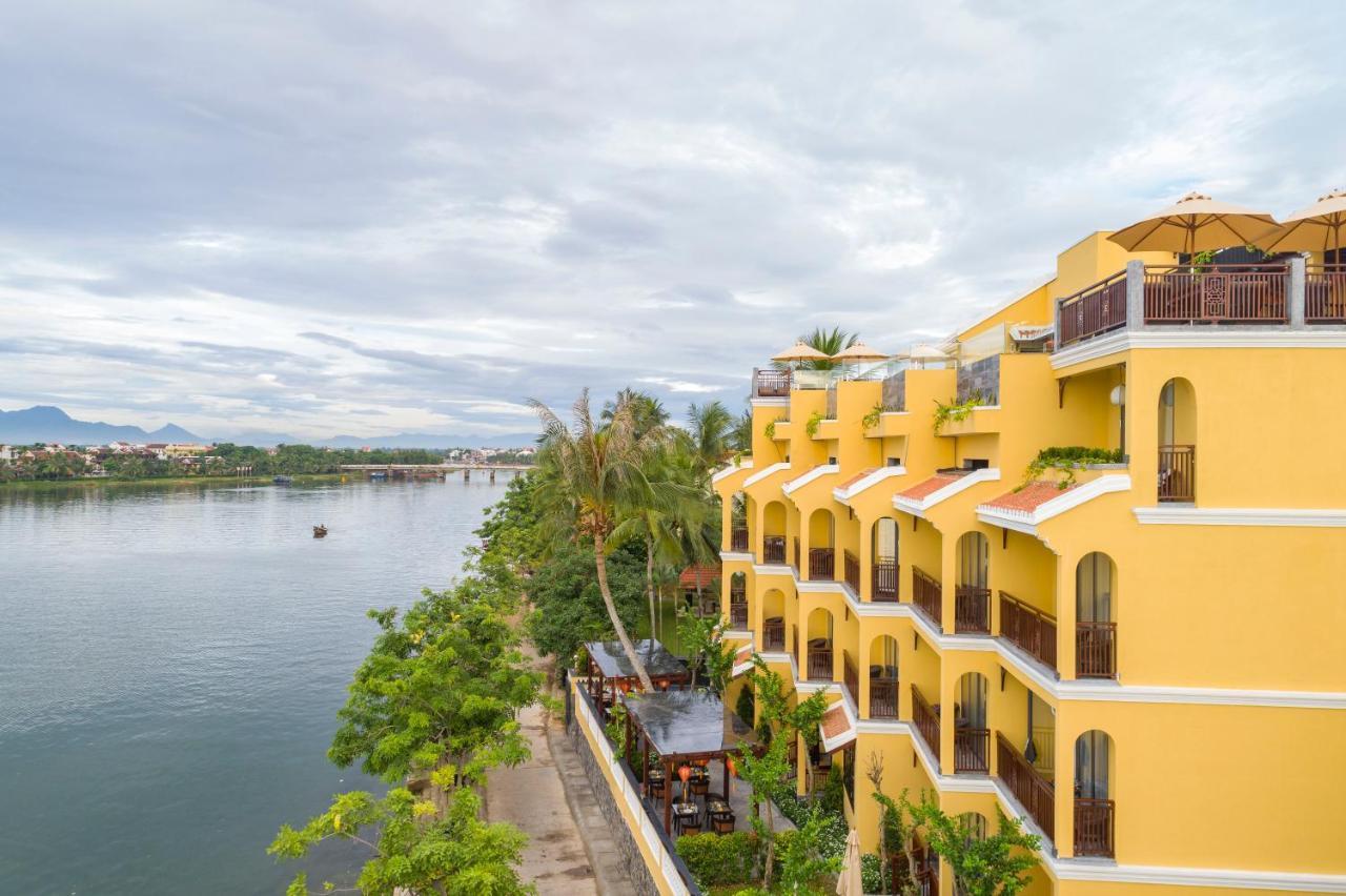 Little Riverside Hoi An . A Luxury Hotel & Spa Esterno foto The hotel's riverfront