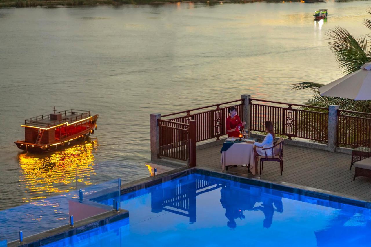 Little Riverside Hoi An . A Luxury Hotel & Spa Esterno foto View of the Chao Phraya River from the hotel
