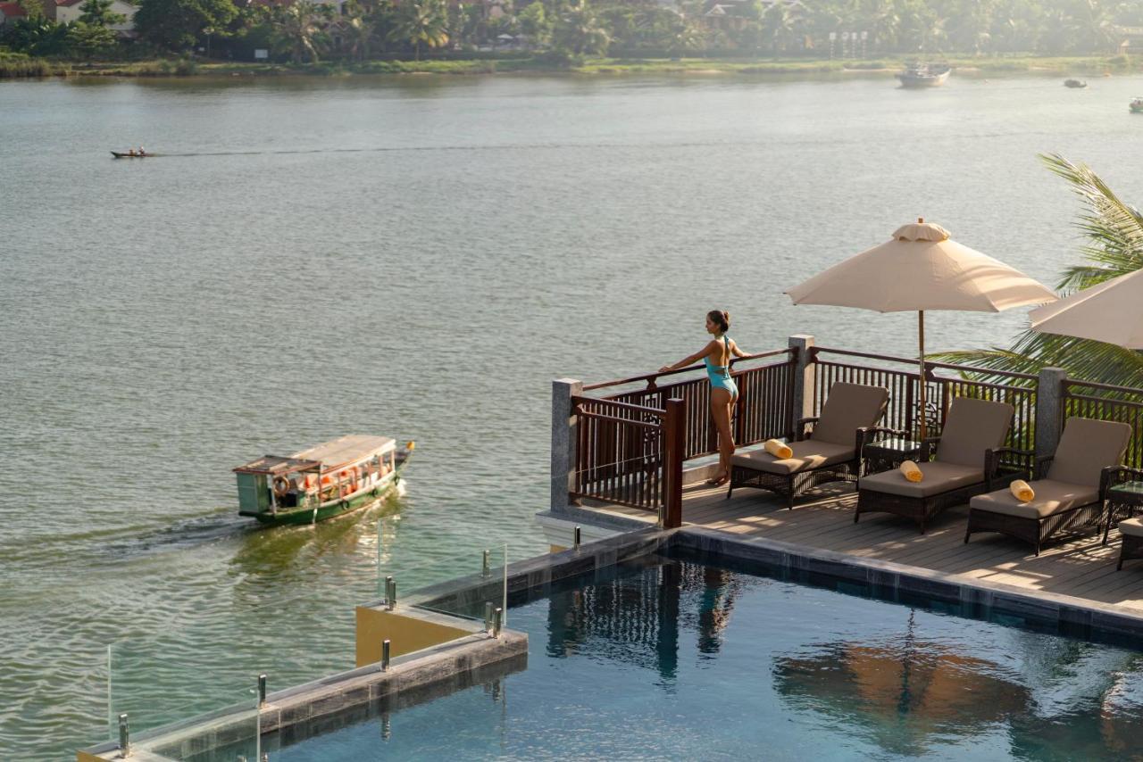 Little Riverside Hoi An . A Luxury Hotel & Spa Esterno foto View of the resort