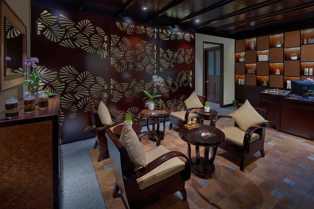 Little Riverside Hoi An . A Luxury Hotel & Spa Esterno foto The lobby of the hotel