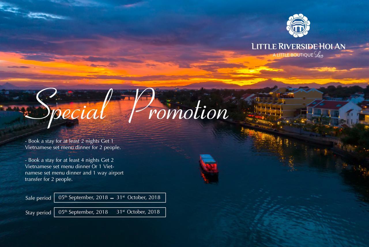 Little Riverside Hoi An . A Luxury Hotel & Spa Esterno foto Little Riverside Hotel