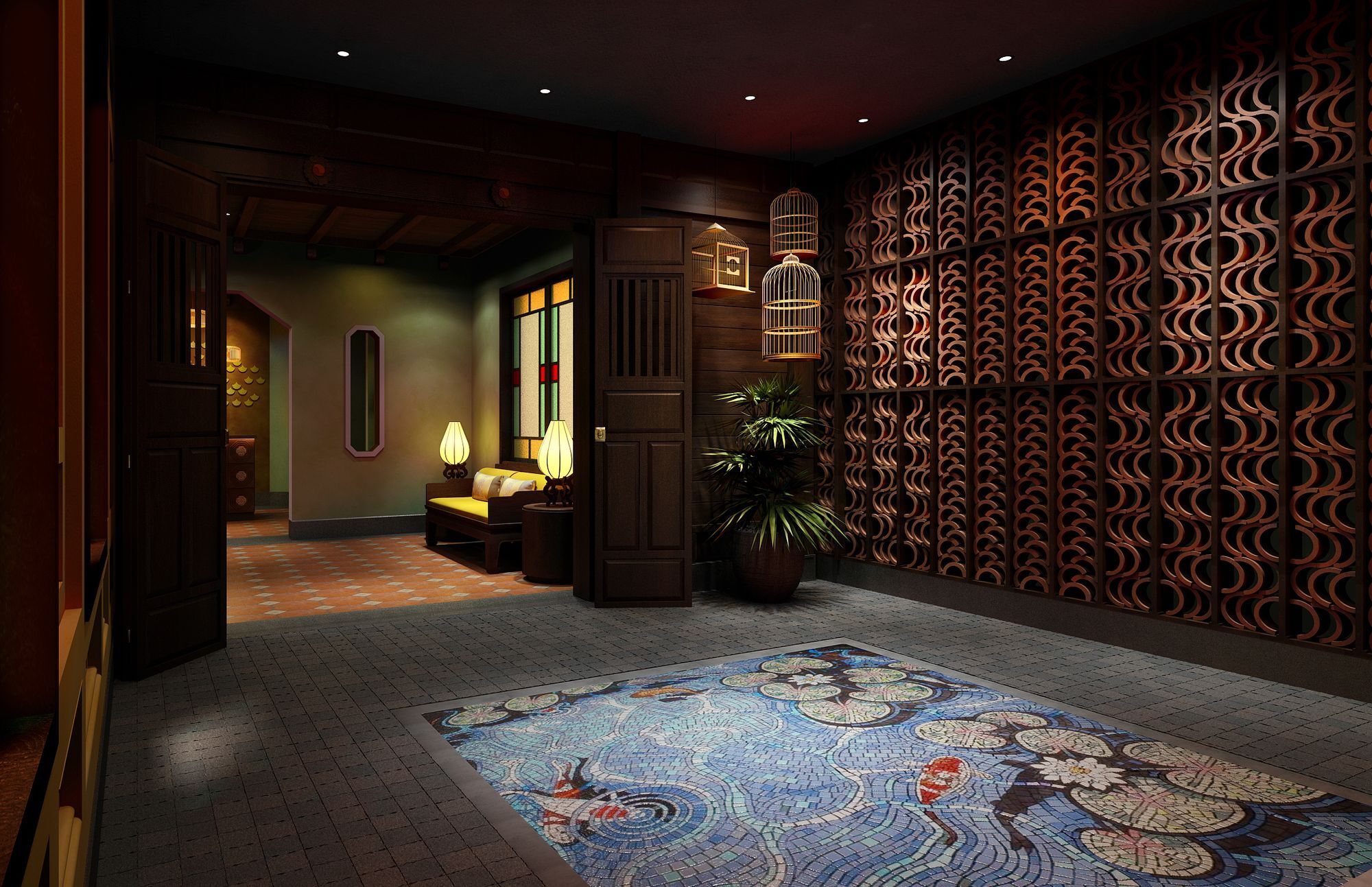 Little Riverside Hoi An . A Luxury Hotel & Spa Esterno foto Interior of a traditional Chinese house