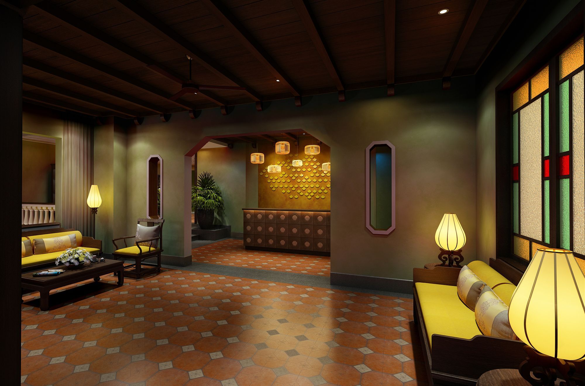 Little Riverside Hoi An . A Luxury Hotel & Spa Esterno foto Interior of a Thai spa